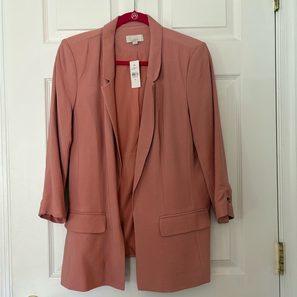LOFT Women's Soft Pink Blazer